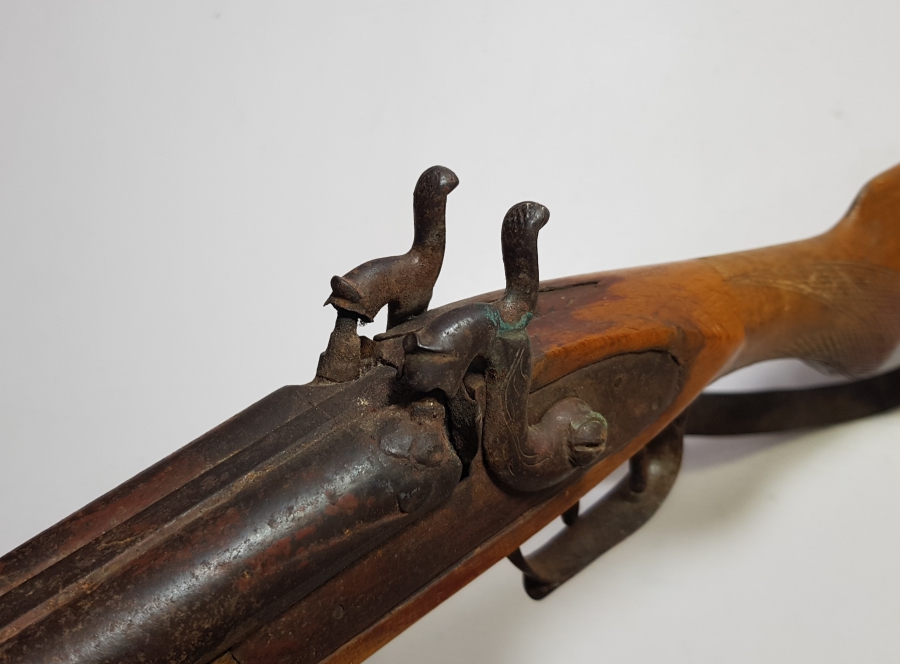 OSMANLI DÖNEMİ ÇİFTE DOLMA TÜFEK