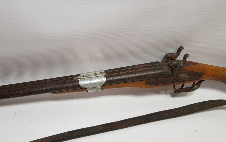 OSMANLI DÖNEMİ ÇİFTE DOLMA TÜFEK