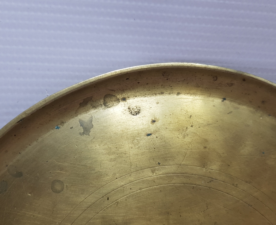 OSMANLI DÖNEMİ SÜLEYMANİYE DAMGALI ÇOK NADİR KAHVE TEPSİSİ