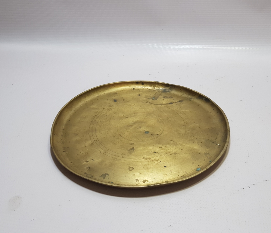 OSMANLI DÖNEMİ SÜLEYMANİYE DAMGALI ÇOK NADİR KAHVE TEPSİSİ