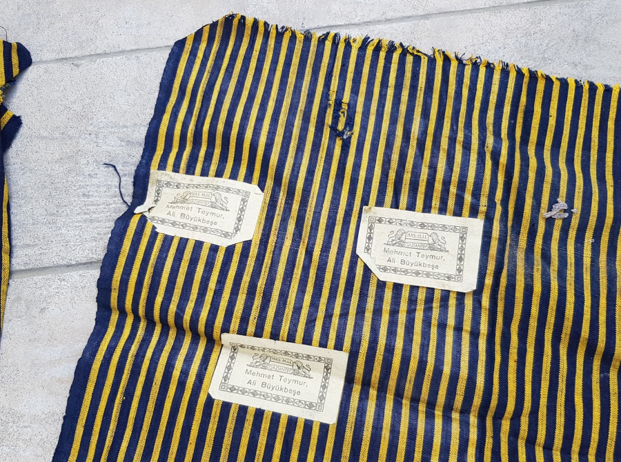 ORİJİNAL ETİKETİYLE EL DOKUMA KUMAŞ