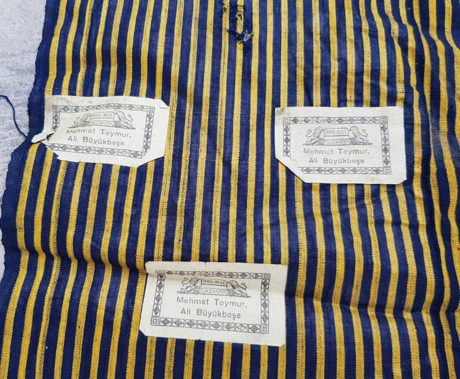 ORİJİNAL ETİKETİYLE EL DOKUMA KUMAŞ