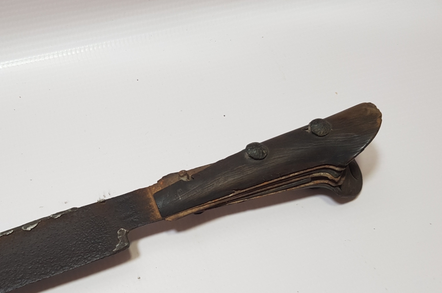 SAPI KABARALI BOYNUZ SAPLI OSMANLI DÖNEMİ NADİR YENİÇERİ YATAĞAN