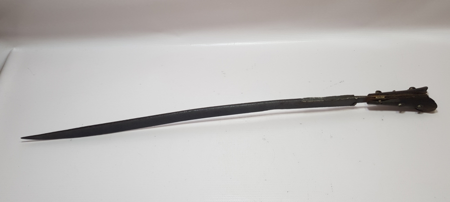 SAPI KABARALI BOYNUZ SAPLI OSMANLI DÖNEMİ NADİR YENİÇERİ YATAĞAN