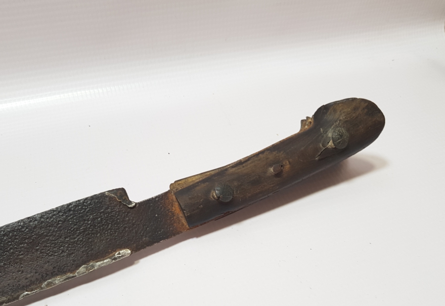 SAPI KABARALI BOYNUZ SAPLI OSMANLI DÖNEMİ NADİR YENİÇERİ YATAĞAN