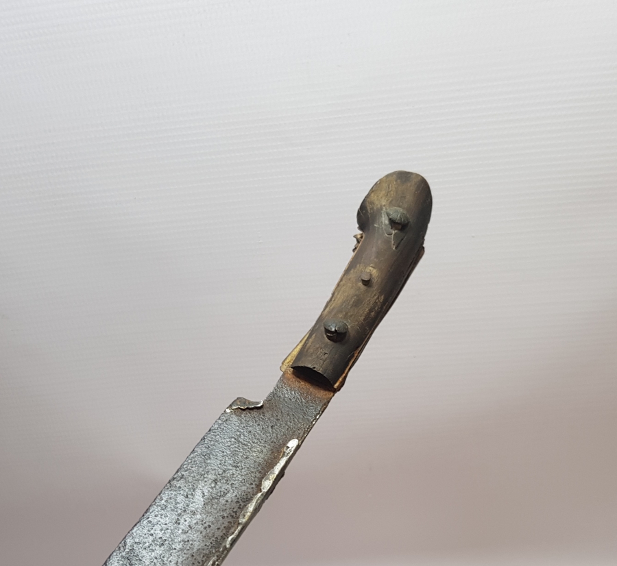 SAPI KABARALI BOYNUZ SAPLI OSMANLI DÖNEMİ NADİR YENİÇERİ YATAĞAN