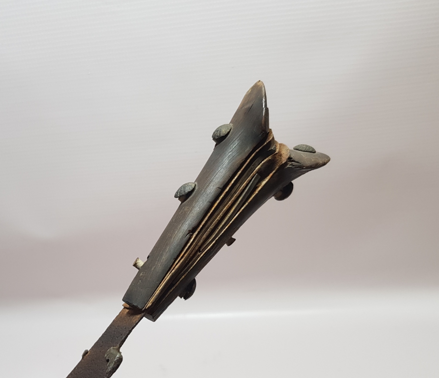 SAPI KABARALI BOYNUZ SAPLI OSMANLI DÖNEMİ NADİR YENİÇERİ YATAĞAN