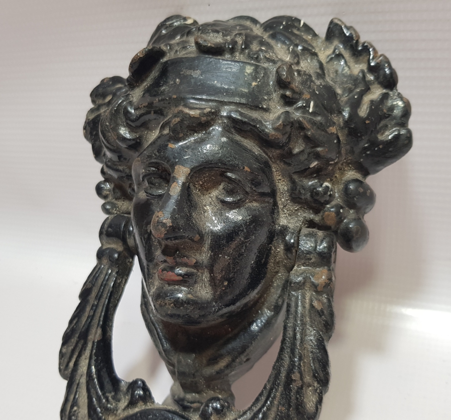 YUNAN TANRIÇASI HERA GÖRSELLİ OSMANLI DÖNEMİ ÇOK NADİR RUM KAPI TOKMAĞI