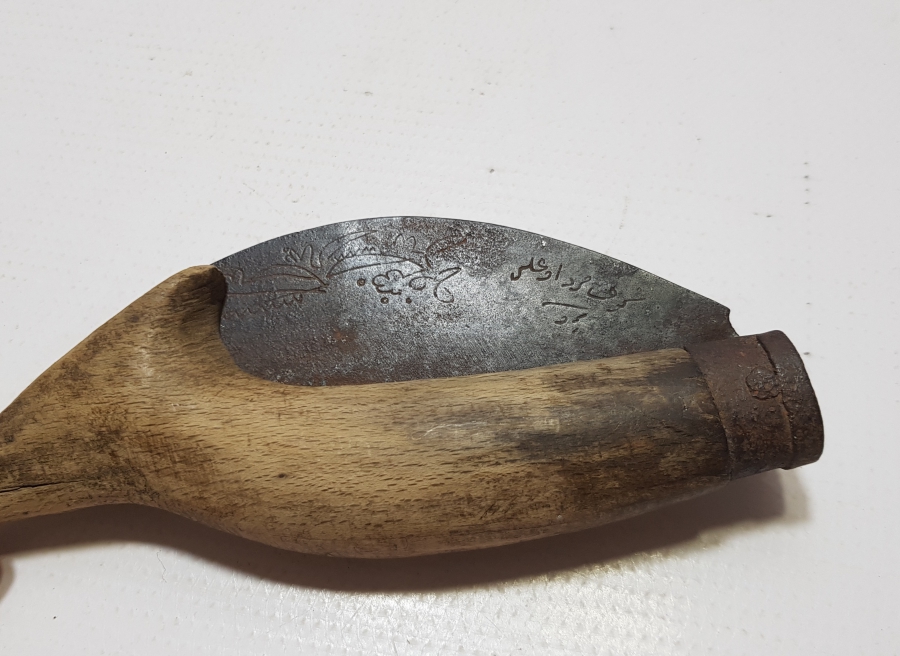 OSMANLI DÖNEMİ KIRK MURAT OĞLU YAPIMI NADİR BURSA İÇİ BAĞ BIÇAĞI