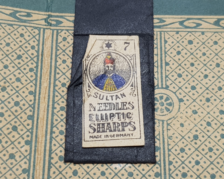 OSMANLI DÖNEMİ ÇOK NADİR İĞNELİK - İĞNE FÖYÜ