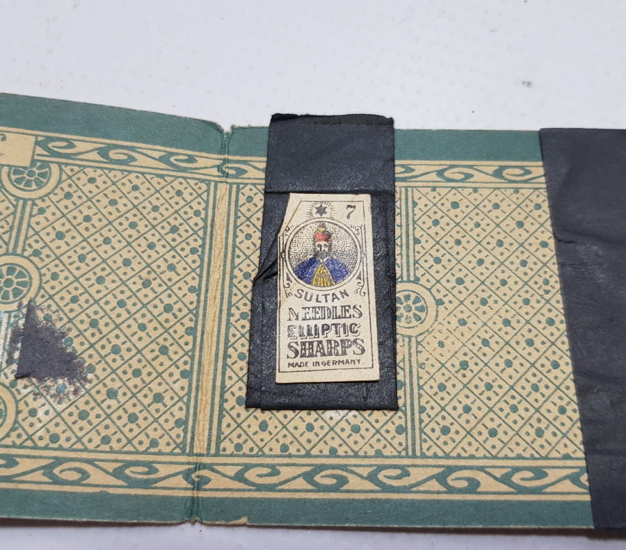 OSMANLI DÖNEMİ ÇOK NADİR İĞNELİK - İĞNE FÖYÜ