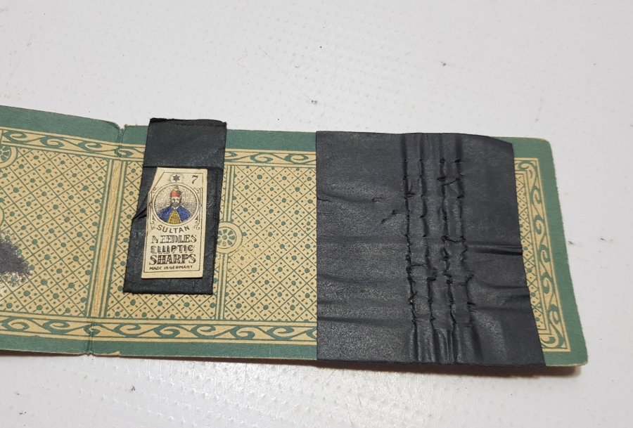 OSMANLI DÖNEMİ ÇOK NADİR İĞNELİK - İĞNE FÖYÜ