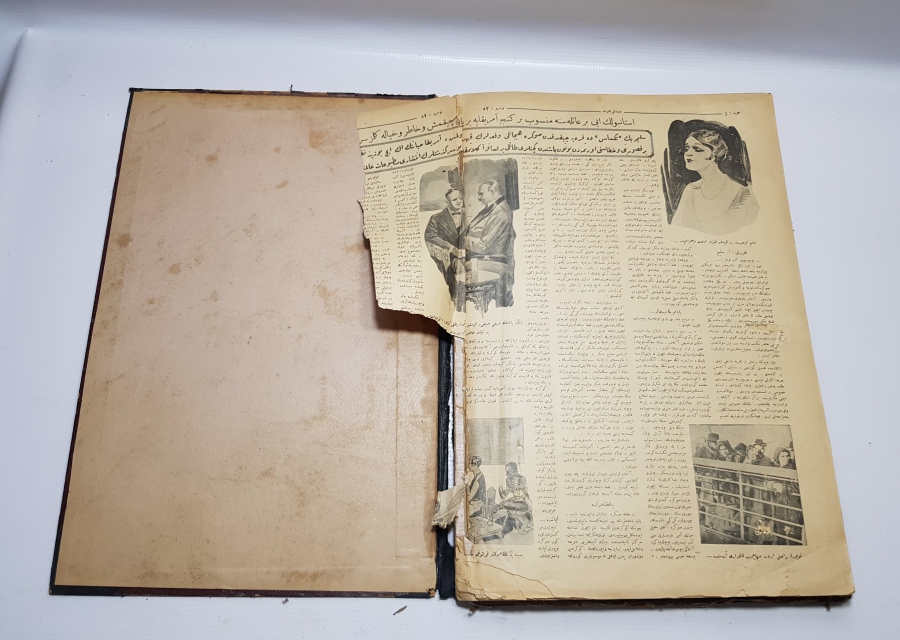 ŞEYH SAİT VE ATATÜRK GÖRSELLİ DERGİ KAPAKLARINDAN OLUŞAN RESİMLİ MECMUA İSİMLİ DERGİ ANSİKLOPEDİSİ