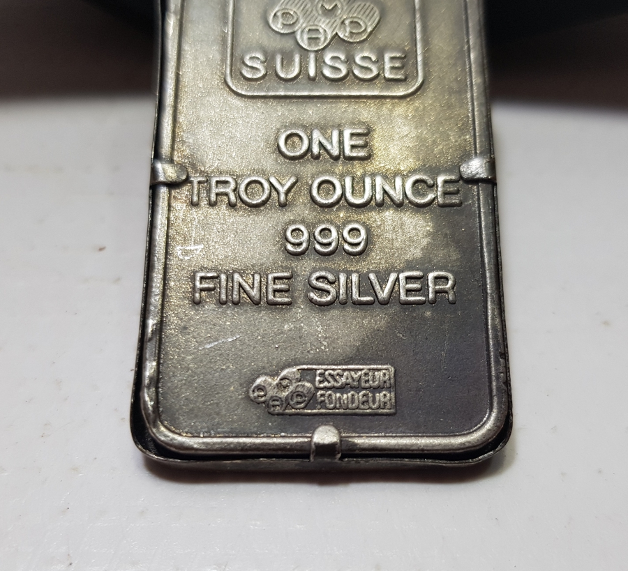 SAF GÜMÜŞTEN MAMUL KOLYE HALİNE GETİRİLMİŞ 1 ONSLUK KÜLÇE