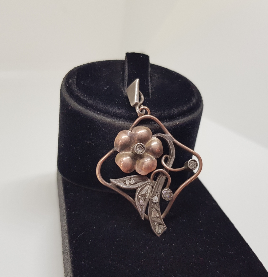 OSMANLI DÖNEMİ ELMAS TAŞLI ALTIN KOLYE