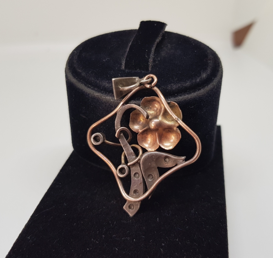 OSMANLI DÖNEMİ ELMAS TAŞLI ALTIN KOLYE