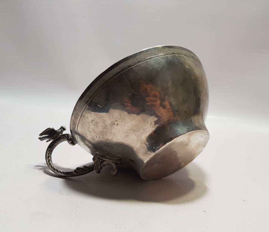 2. MAHMUT HAN TUĞRALI OSMANLI DÖNEMİ NADİR BÜYÜK BOY GÜMÜŞ ÇAMÇAK