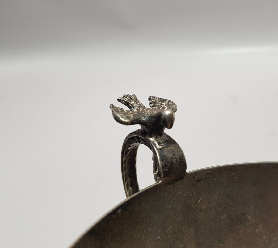 2. MAHMUT HAN TUĞRALI OSMANLI DÖNEMİ NADİR BÜYÜK BOY GÜMÜŞ ÇAMÇAK