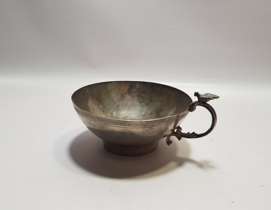 2. MAHMUT HAN TUĞRALI OSMANLI DÖNEMİ NADİR BÜYÜK BOY GÜMÜŞ ÇAMÇAK