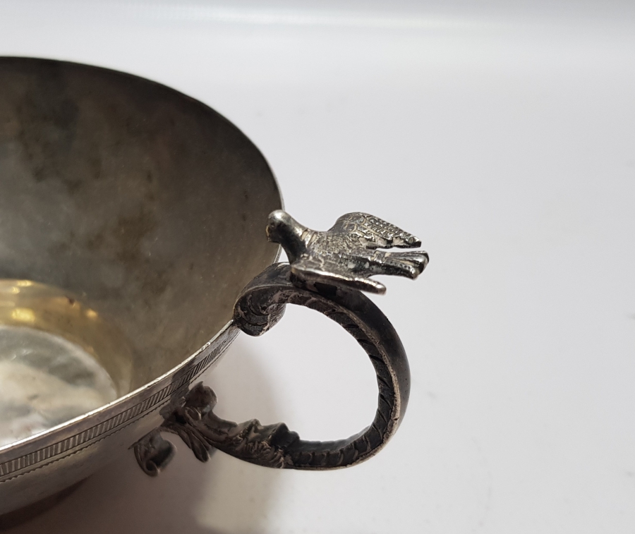 2. MAHMUT HAN TUĞRALI OSMANLI DÖNEMİ NADİR BÜYÜK BOY GÜMÜŞ ÇAMÇAK