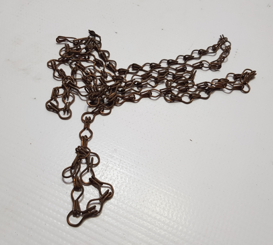 OSMANLI DÖNEMİ EL YAPIMI BÜYÜK BOY KANDİL ZİNCİRİ