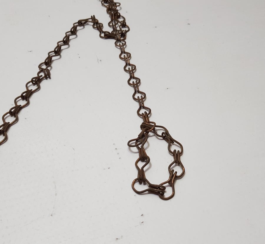 OSMANLI DÖNEMİ EL YAPIMI BÜYÜK BOY KANDİL ZİNCİRİ