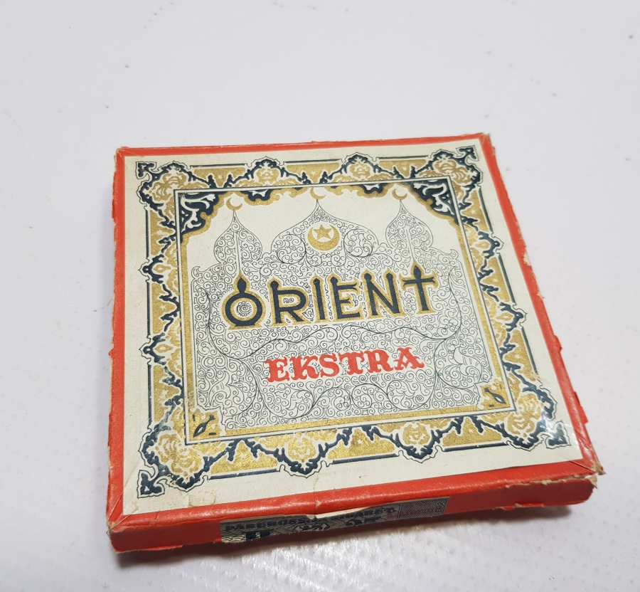 OSMANLI DÖNEMİ ORİENT EKSPRESİ HATIRA SİGARA PAKETİ