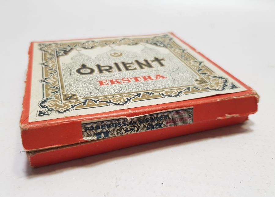 OSMANLI DÖNEMİ ORİENT EKSPRESİ HATIRA SİGARA PAKETİ