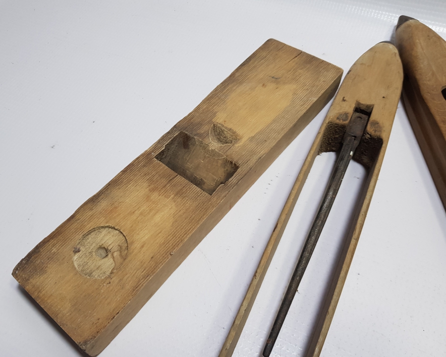 ANTİKA AHŞAP DOKUMA VE MARANGOZ ALETLERİ LOTU