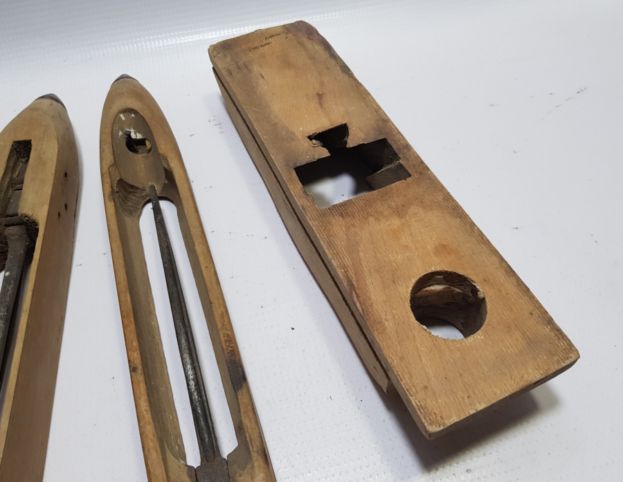 ANTİKA AHŞAP DOKUMA VE MARANGOZ ALETLERİ LOTU