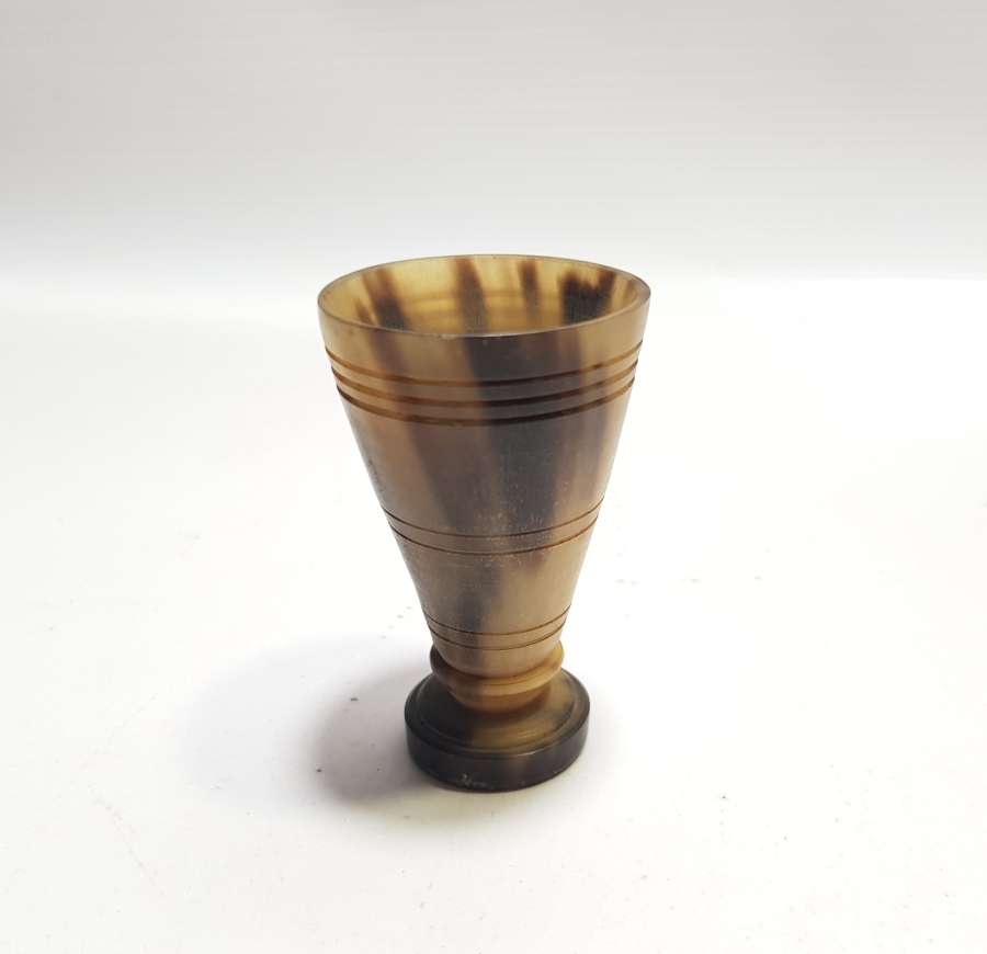 OSMANLI DÖNEMİ EL YAPIMI BOYNUZ ZEMZEM ZARFI