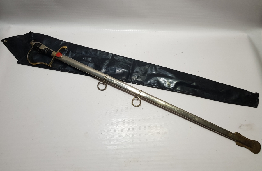 ORİJİNAL KORUMA KILIFINDA ANTİKA SUBAY KILICI