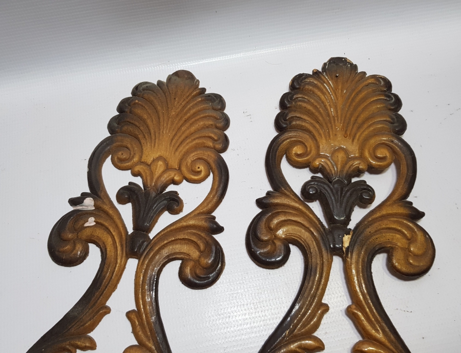 EL OYMA İŞÇİLİKLİ ANTİKA AHŞAP DUVAR SÜSÜ