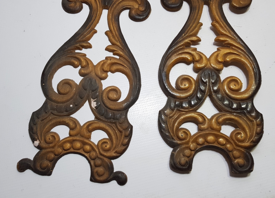 EL OYMA İŞÇİLİKLİ ANTİKA AHŞAP DUVAR SÜSÜ