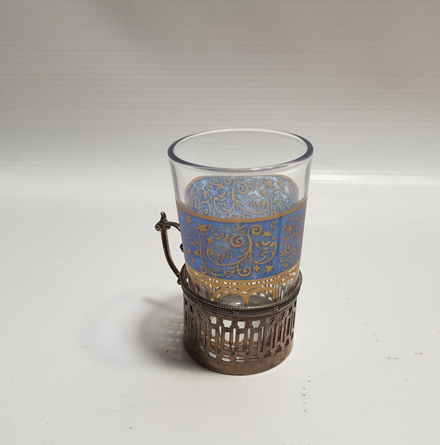 ORİJİNAL BARDAĞIYLA ANTİKA GÜMÜŞ ISTAKA