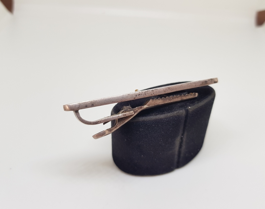 ANTİKA GÜMÜŞ KRAVAT İĞNESİ