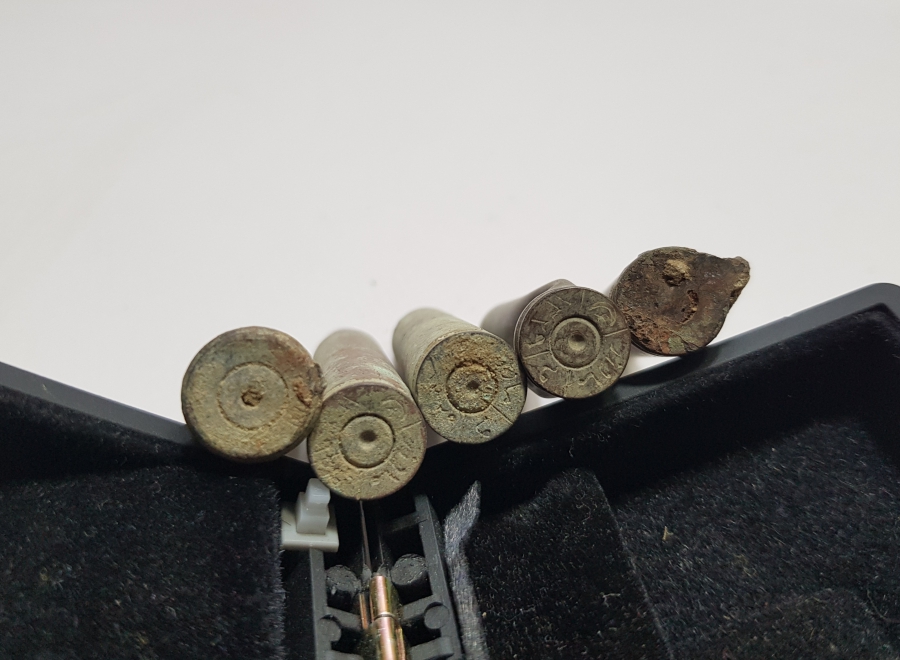 1. DÜNYA SAVAŞI DÖNEMİ ÇANAKKALE CEPHESİ OSMANLI MAVZER MERMİSİ KOVANI LOTU