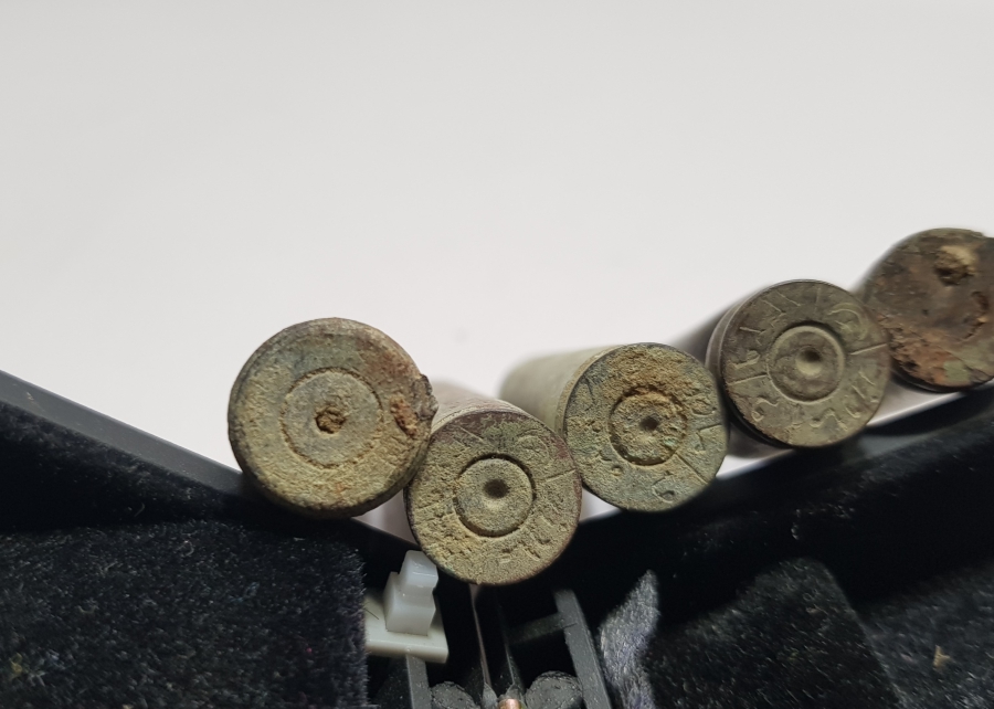 1. DÜNYA SAVAŞI DÖNEMİ ÇANAKKALE CEPHESİ OSMANLI MAVZER MERMİSİ KOVANI LOTU