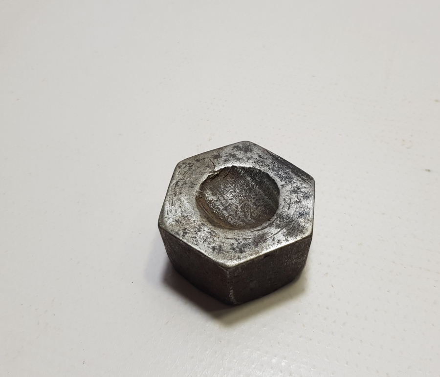 ÜZERİ DAMGALI OSMANLI DÖNEMİ KÖŞELİ DİRHEM - AĞIRLIK