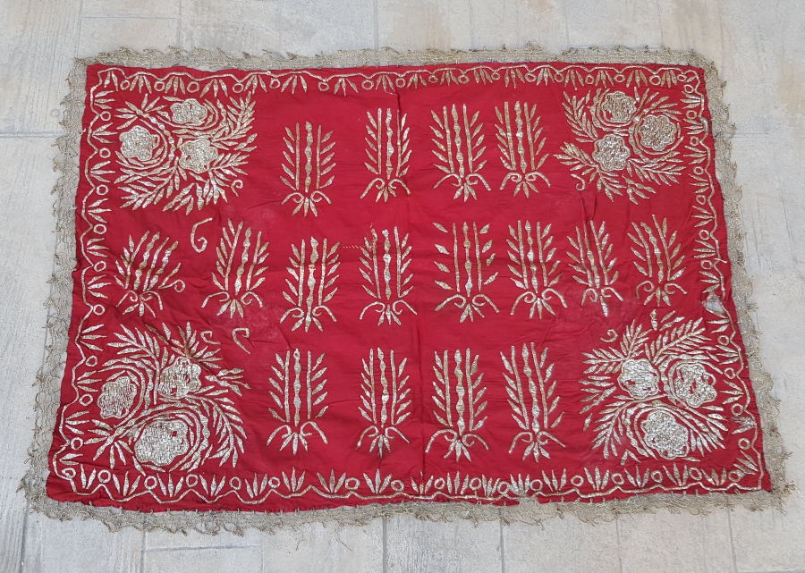 OSMANLI DÖNEMİ GÜMÜŞ TELKIRMA İŞÇİLİKLİ ÇOK NADİR MEŞHUR KOZAK TELLİSİ