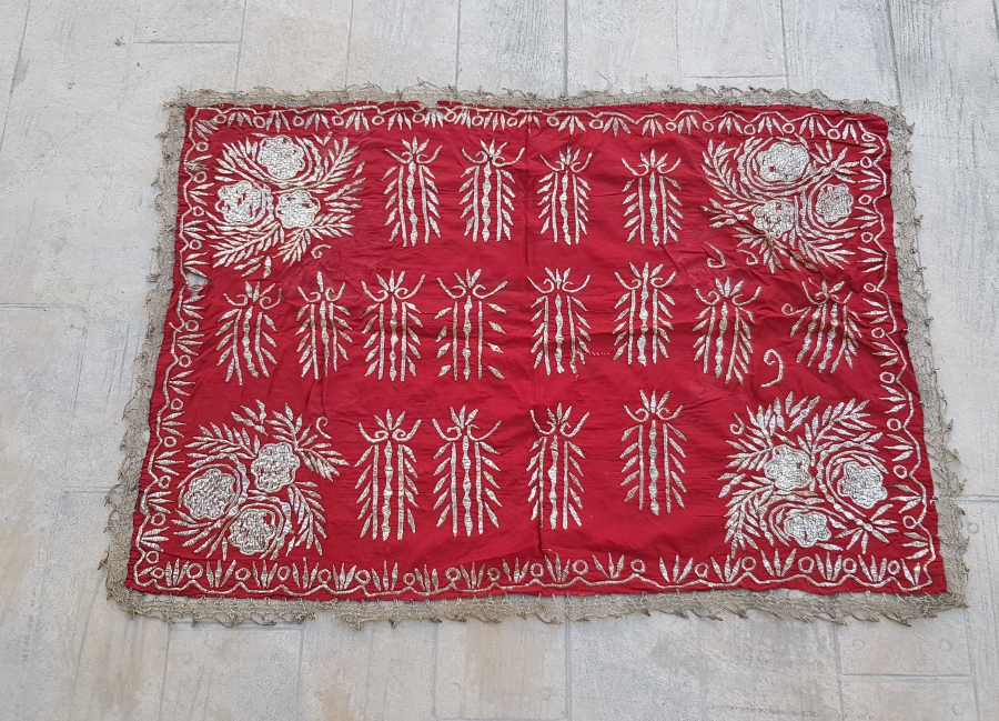 OSMANLI DÖNEMİ GÜMÜŞ TELKIRMA İŞÇİLİKLİ ÇOK NADİR MEŞHUR KOZAK TELLİSİ