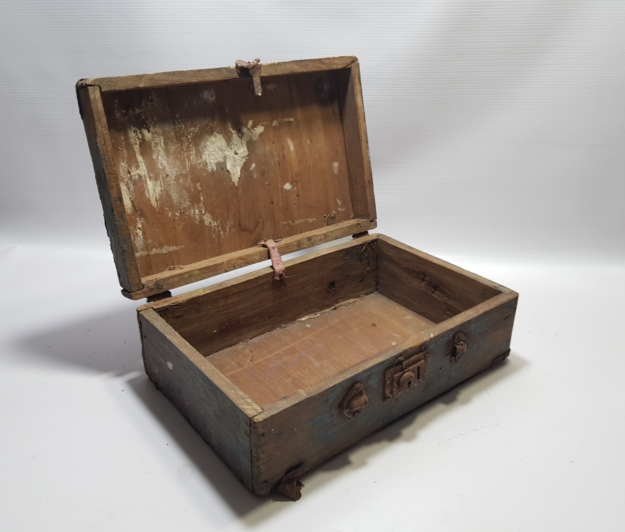 OSMANLI DÖNEMİ AHŞAP ÖĞRENCİ ÇANTASI