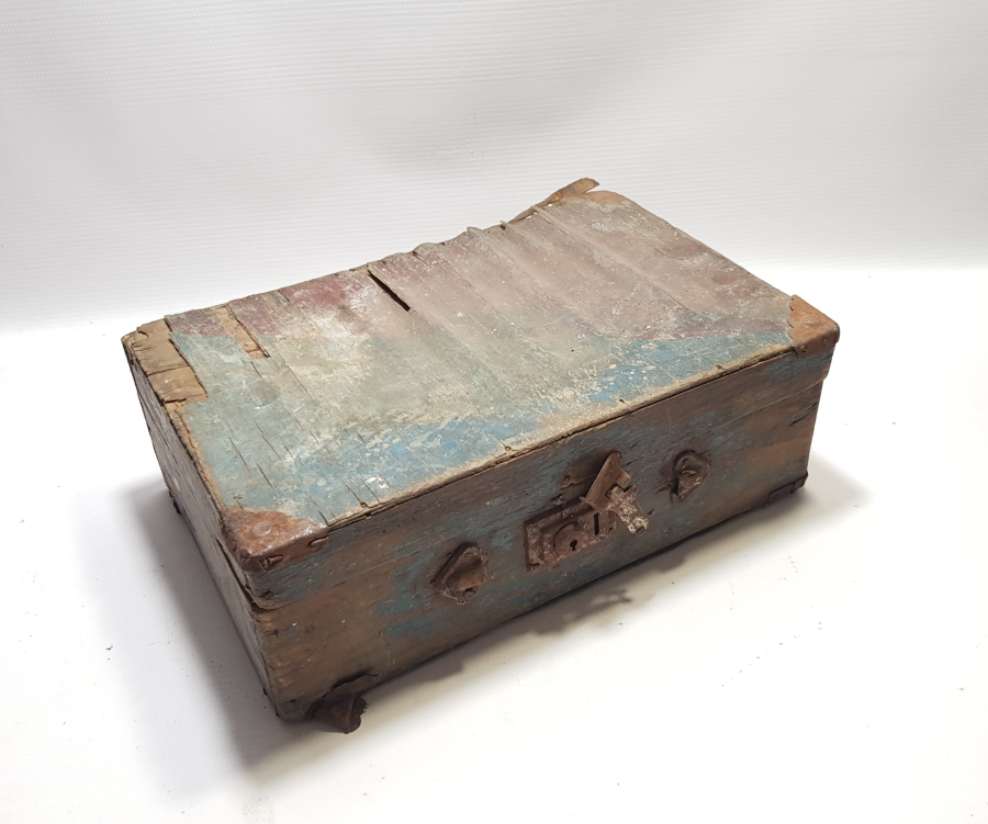 OSMANLI DÖNEMİ AHŞAP ÖĞRENCİ ÇANTASI