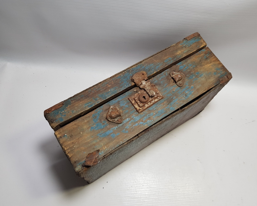 OSMANLI DÖNEMİ AHŞAP ÖĞRENCİ ÇANTASI