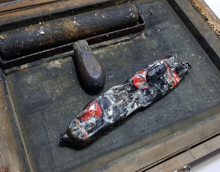 OSMANLI DÖNEMİ ÇOK NADİR MATBAACI BASKI ALETİ