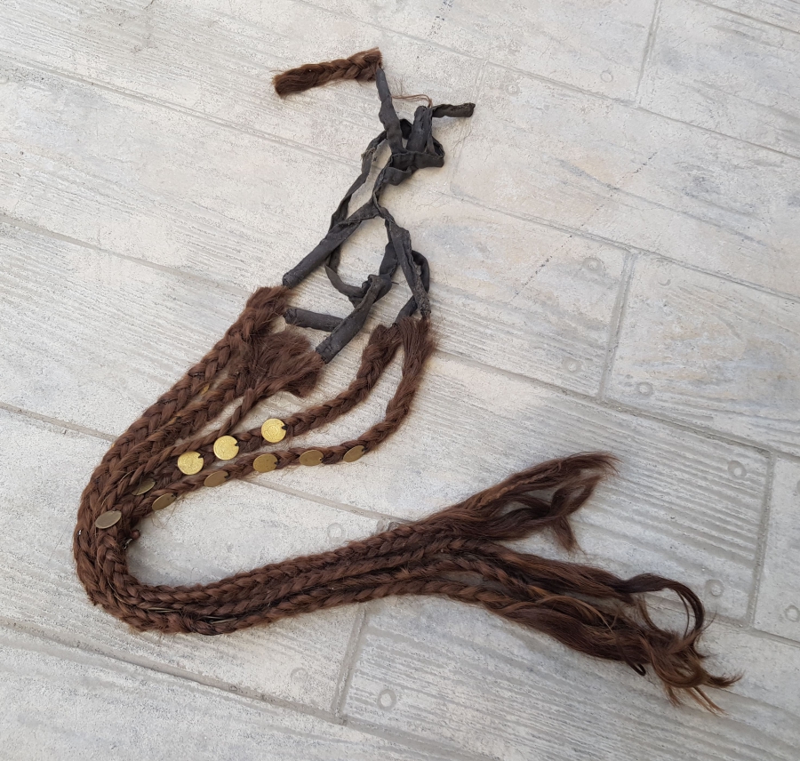 OSMANLI DÖNEMİ ÜZERİ PENEZLİ TOKAT YÖRESİ GELİN SAÇI