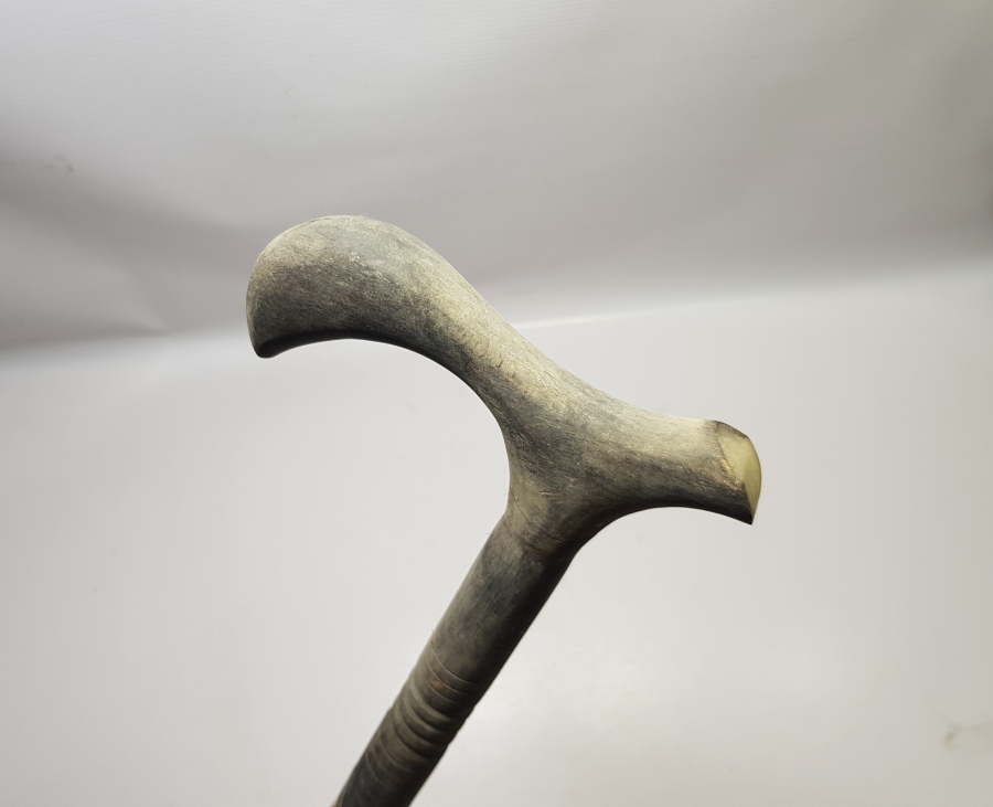 SEDEF İŞÇİLİKLİ ANTİKA AHŞAP BASTON