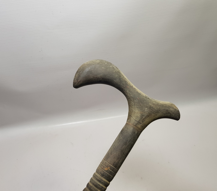 SEDEF İŞÇİLİKLİ ANTİKA AHŞAP BASTON