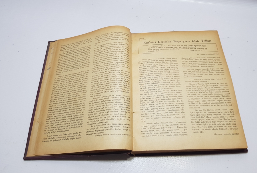 1967 TARİHLİ HAKSES İSİMLİ MECMUA