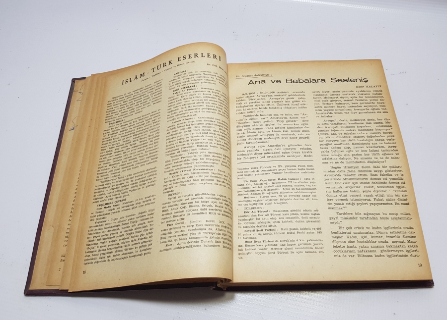 1967 TARİHLİ HAKSES İSİMLİ MECMUA